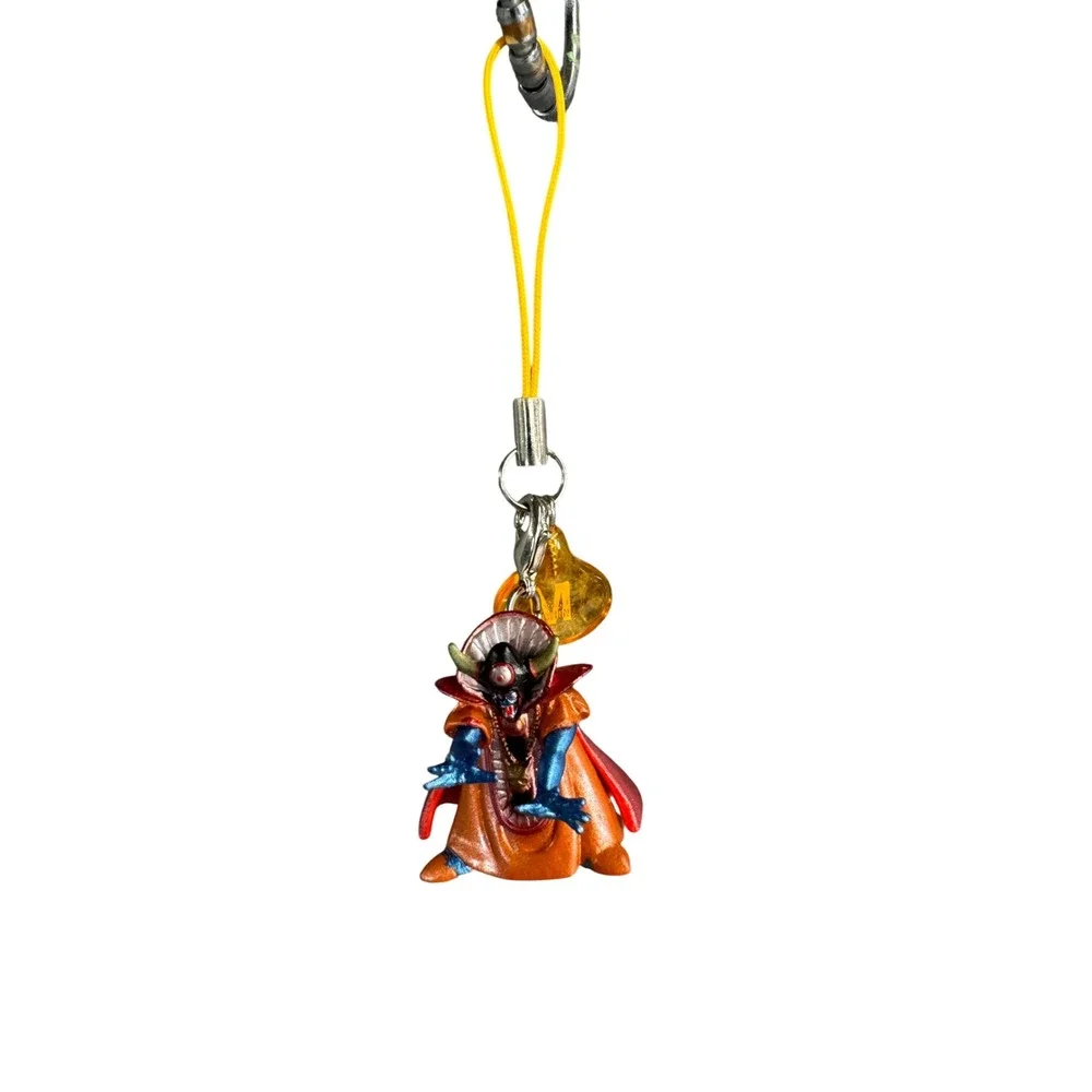Dragon Quest Zoma Demon Lord Figure Phone Strap Charm Orange Red Blue Mini